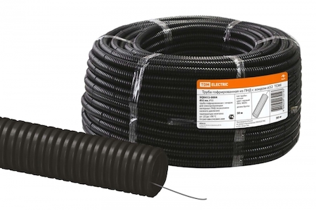 TDM ELECTRIC SQ0413-0004 Труба гофр. ПНД d 32 с зондом (50 м) легкая TDM